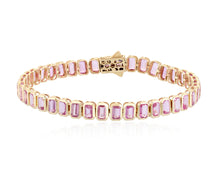 Load image into Gallery viewer, Pink Sapphire Bracelet