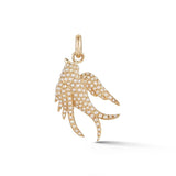 Gold & Pearl Birdie Charm