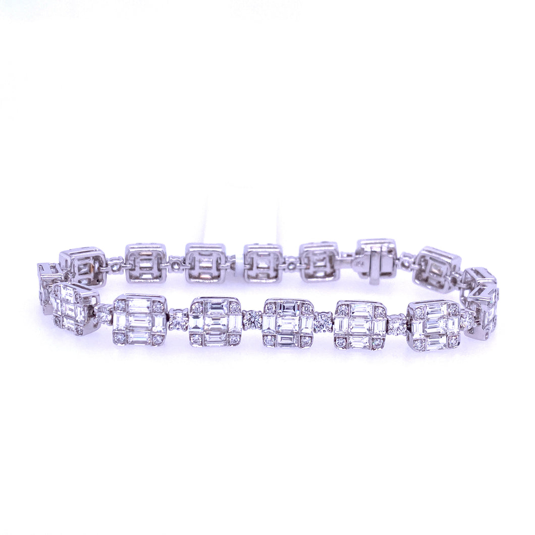 Diamond Baguette Bracelet