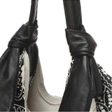 Leather Bandana Picasso Bag