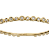 Alternated Diamond Burnished Bracelet