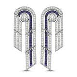 Sphere Sapphire Earring