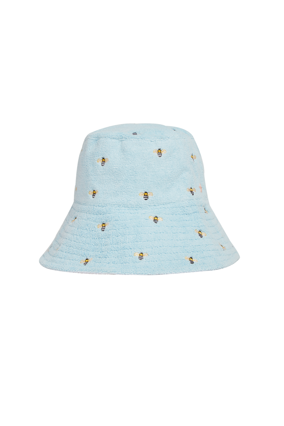 Embroidered Terry Bee Hat