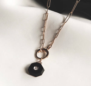 Deep Space Onyx Necklace
