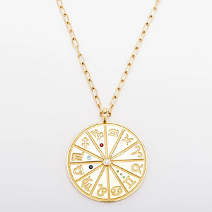 Personalized Zodiac Max Necklace