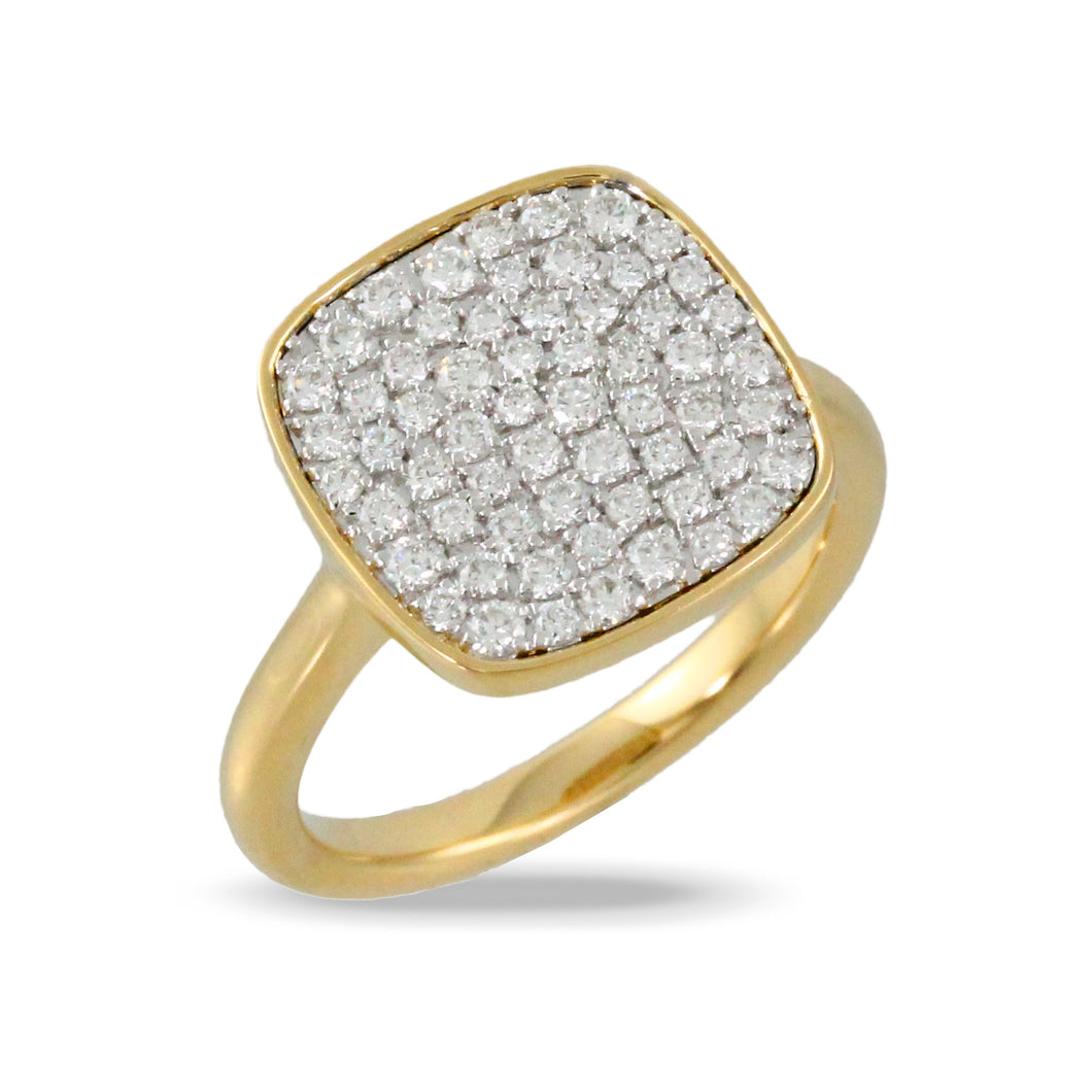 Square Diamond Ring