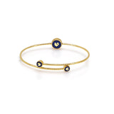 Capritude Paillettes Bangle Bracelet