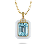 Mykonos Topaz Pendant