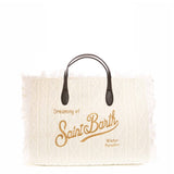 Small Wool Fringe Saint Barth Bag