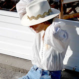 La Nouvelle Gold Panama Hat