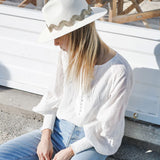 La Nouvelle Gold Panama Hat