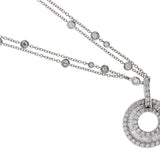 Diamond Sphere Necklace