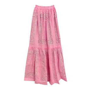 Bandana Maxi Skirt