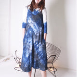 Tie Dye Silk Dress