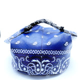 Leather Bandana Tote