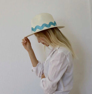 La Nouvelle Blue Panama Hat