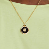 Octagonal Stelle Pendant