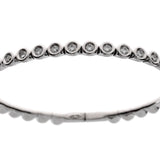 Alternated Diamond Burnished Bracelet