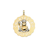 Chantecler Large King Frog Charm