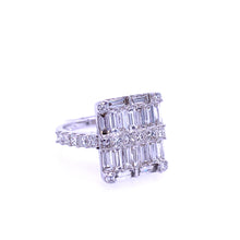 Load image into Gallery viewer, Diamond Baguette Ring