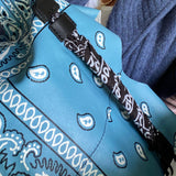 Leather Bandana Tote