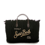Small Wool Fringe Saint Barth Bag