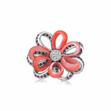 Pink Flower Ring