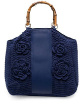 Load image into Gallery viewer, Crochet Flower Bag