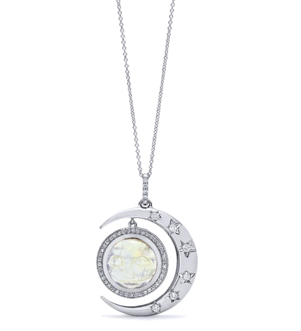 Sweet Dream Moonstone Necklace