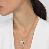 Octagonal La Luna Pendant