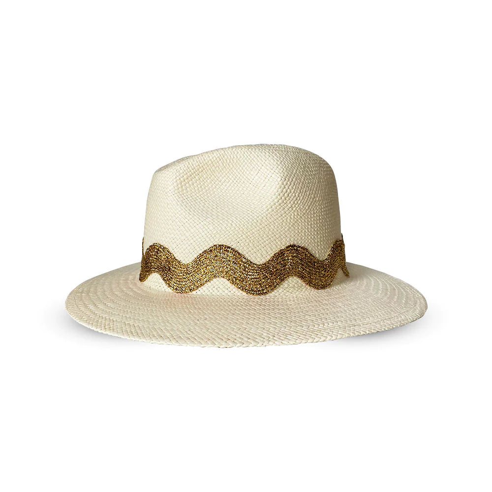 La Nouvelle Gold Panama Hat