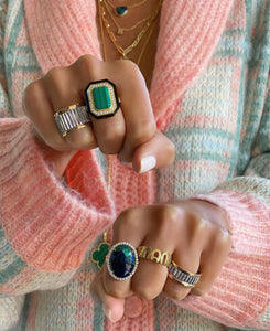 Verde Malachite Ring