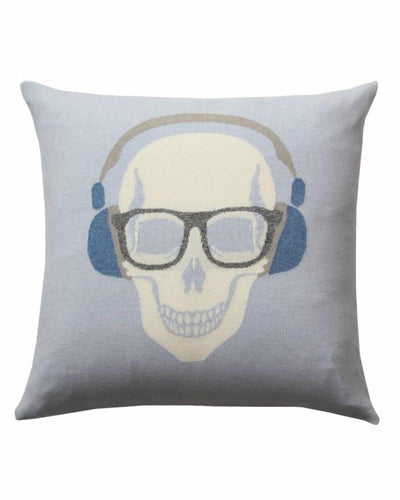 Skull Headphones Pillow